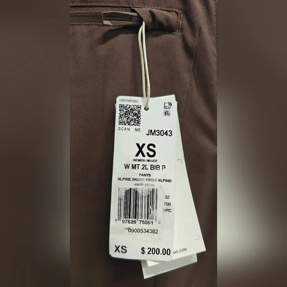 adidas outdoor Terrex 2L ClimaProof® Bib Ski Pants - Waterproof, Insulated - Picture 10 of 10